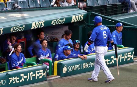 中日　２戦連続の零敗で借金４　井上監督「切り替えていくしかない」