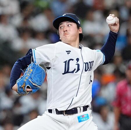 西武　昨季の雪辱！ロッテに３試合連続０封勝ち　隅田が粘投７回０封、リーグトップ５勝目