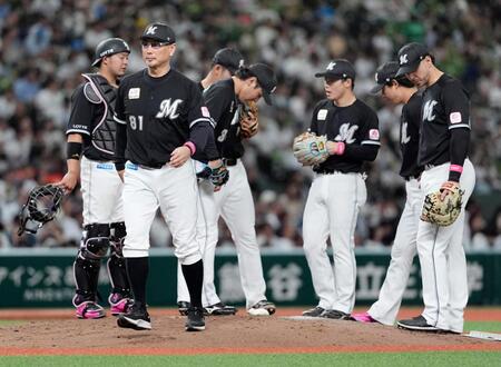 ロッテ　西武３連戦全て零敗　吉井監督「調子がいい選手が少ない」５月１勝７敗