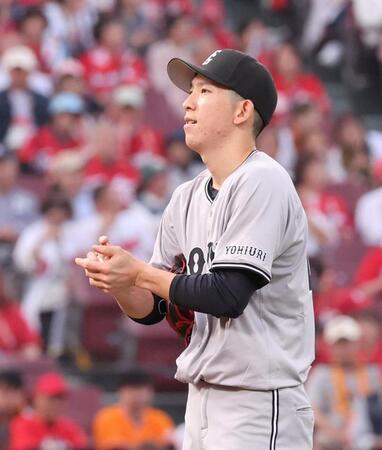 巨人・戸郷は５回４失点で降板　今季５戦で未勝利　初回にまさかの８球連続ボールで押し出し　本調子には遠く