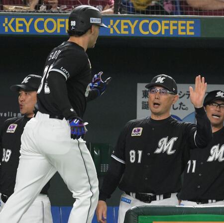 ロッテが快勝　連敗「５」＆ビジター連敗「１０」でストップ　藤原がチーム４８イニングぶり適時打　サモンズ来日初勝利、先発の白星は１３試合ぶり