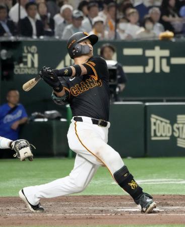 巨４-２中（１６日）　巨人、吉川が逆転３ラン
