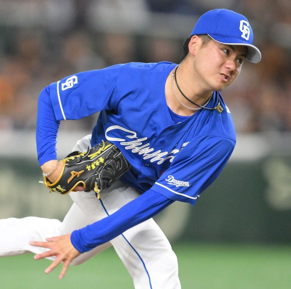 　６回１失点と好投した金丸（撮影・伊藤笙子）