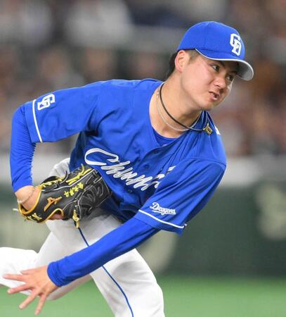 中日ドラ１金丸　初星またもお預け　堂々６回１失点も被弾悔やむ「防げた１点。そこは反省点」