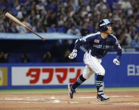 ヤ７-６Ｄ（１７日）　代打宮本が勝ち越し打