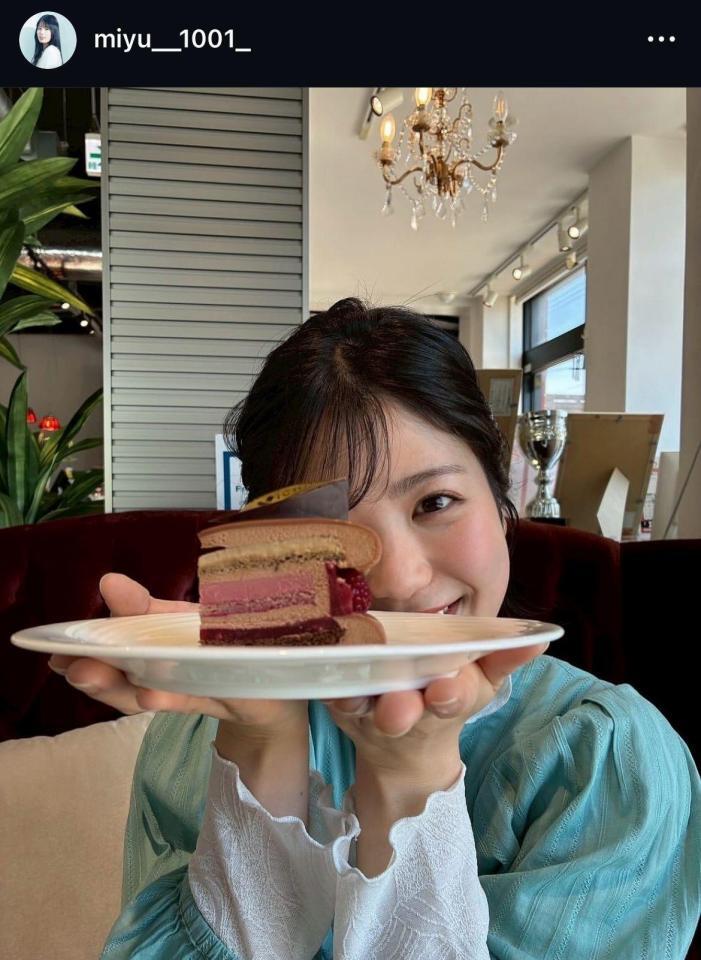 　滝谷美夢インスタグラム（ｍｉｙｕ＿＿１００１＿）より