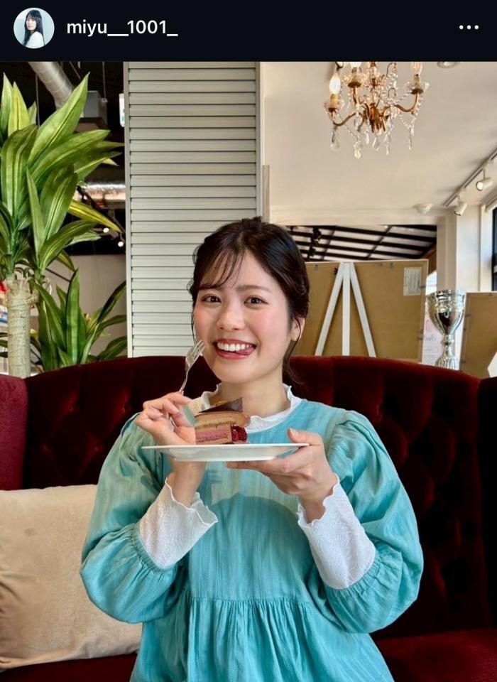 　滝谷美夢インスタグラム（ｍｉｙｕ＿＿１００１＿）より