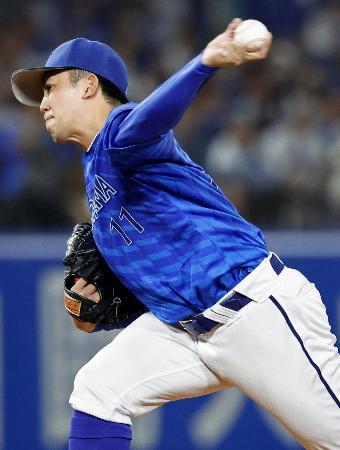 ヤ２-１０Ｄ（１８日）　東が７回２失点で５勝目