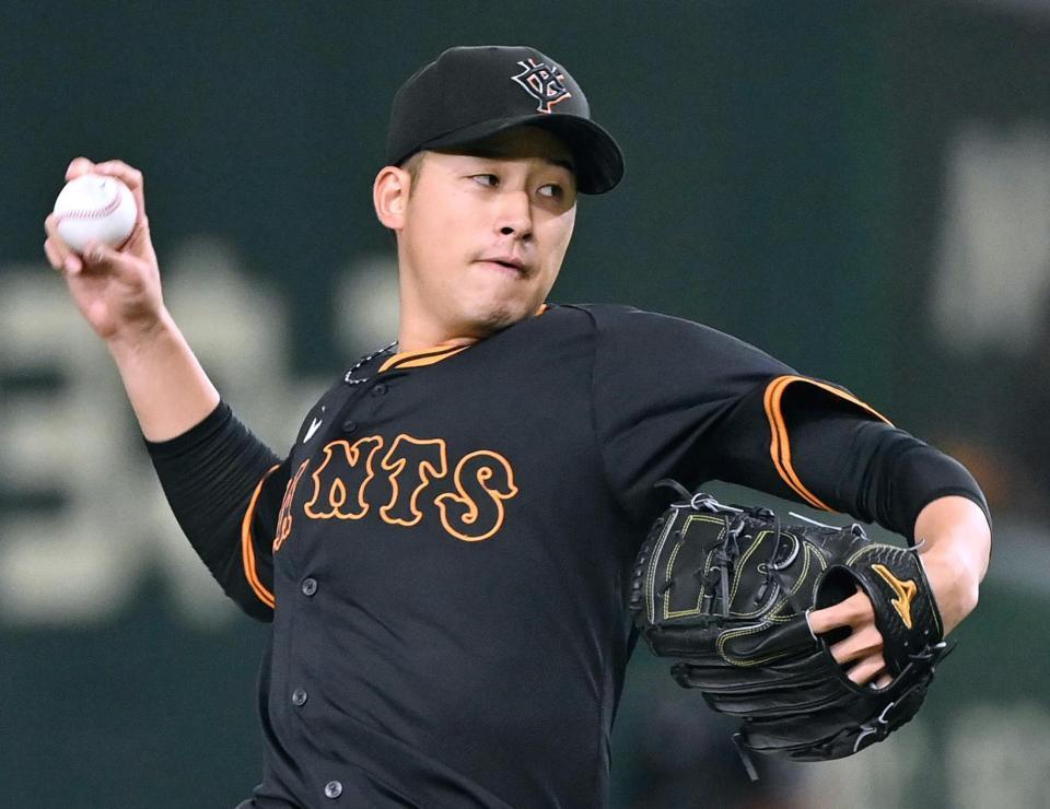 　中日戦に先発した堀田