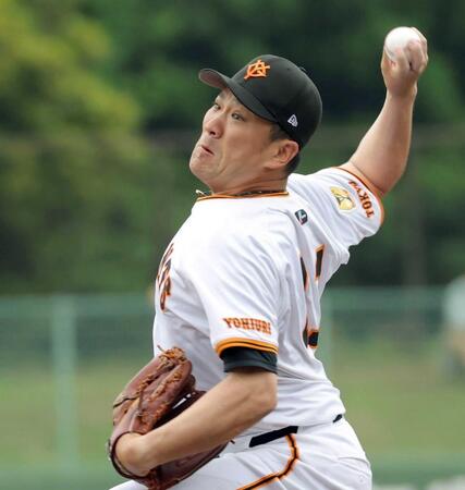 　イースタン・オイシックス戦に先発した田中将（撮影・西岡正）