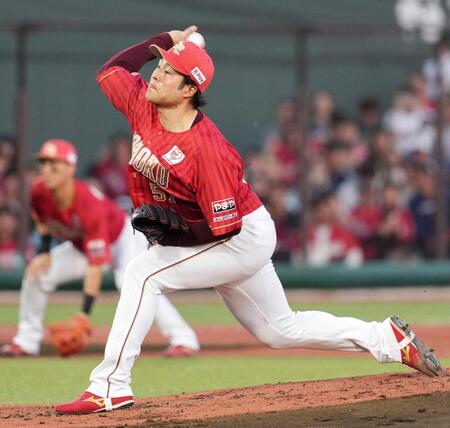 　西武戦に先発した滝中