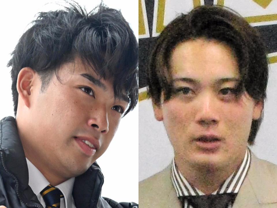 　オリックス・東山（左）と前