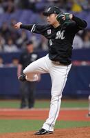 　好投する横山（撮影・坂部計介）