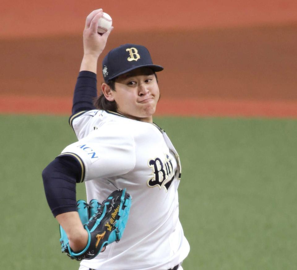 　８回１失点で３勝目を挙げた宮城（撮影・坂部計介）