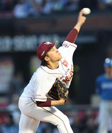 　力投する早川（撮影・金田祐二）