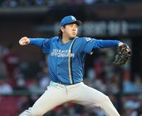 　力投する金村（撮影・金田祐二）