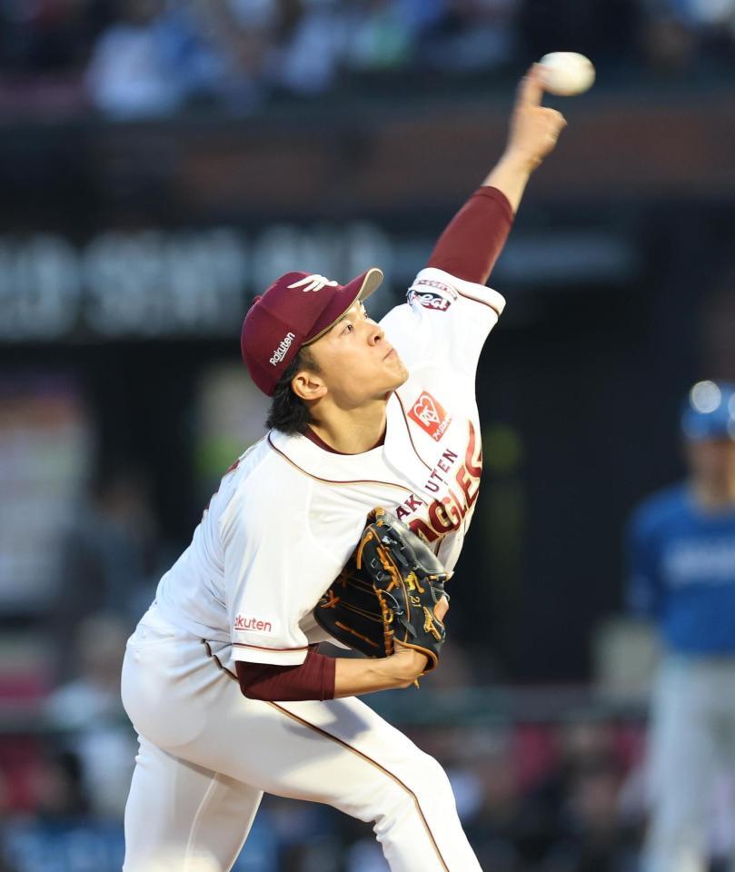 　力投する早川（撮影・金田祐二）