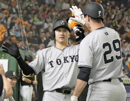 巨４-２ヤ（２４日）　巨人、競り勝って４連勝