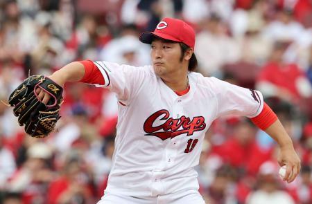 広３-０Ｄ（２５日）　床田が今季３度目の完封