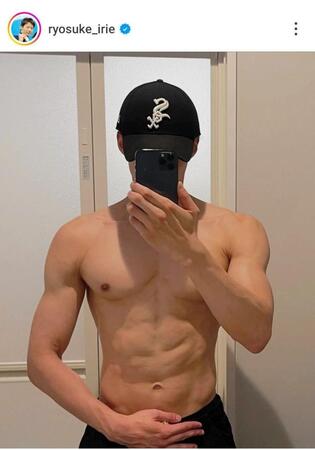 　入江陵介氏のインスタグラム（＠ｒｙｏｓｕｋｅ＿ｉｒｉｅ）から