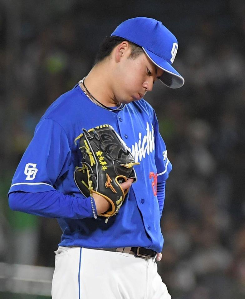 　金丸は６回３安打１失点の好投もプロ初勝利ならず（撮影・佐藤厚）