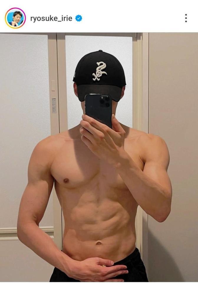 　入江陵介氏のインスタグラム（＠ｒｙｏｓｕｋｅ＿ｉｒｉｅ）から