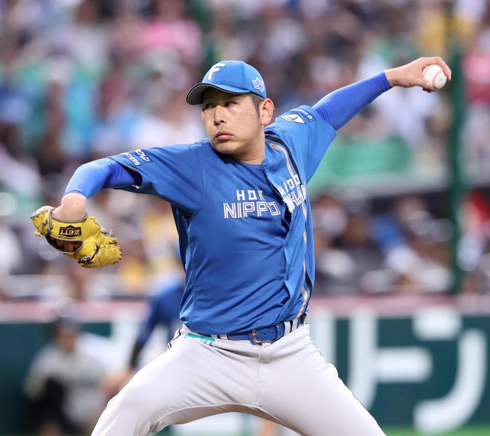 　ソフトバンク戦に先発した加藤貴