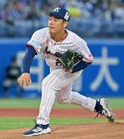 　中日戦に先発した小川