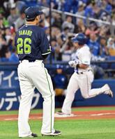 　２回、ＤｅＮＡ・牧に先制ソロを浴びた山野
