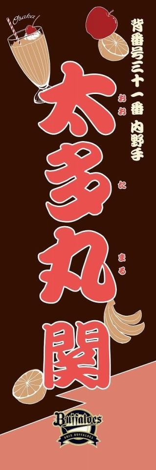 　太多丸（球団提供）