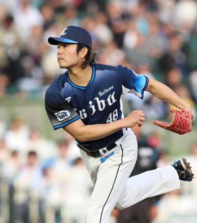 西武・今井　開幕戦以来の１試合２失点