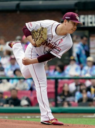 楽３-０ソ（１日）　楽天・藤井、７回１／３を無失点