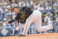 　プロ初登板初先発の下川（撮影・佐藤厚）