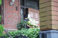 　お花が届けられた長嶋茂雄邸