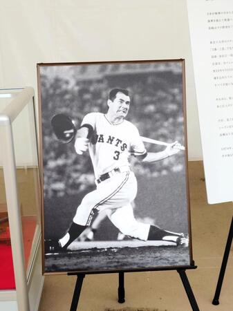 　記帳所に設置されたパネル写真