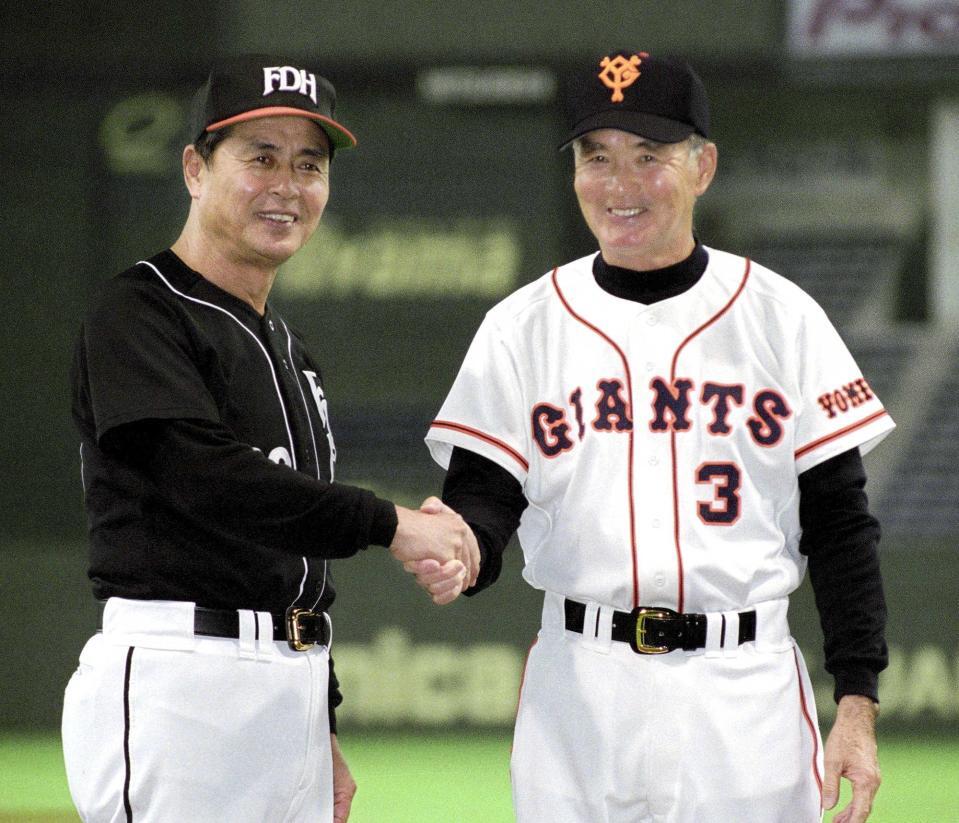 　日本シリーズでＯＮ対決＝００年１０月