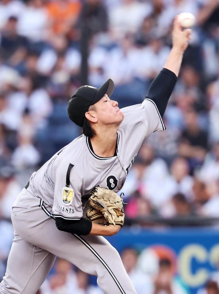 ロッテ戦に先発した井上