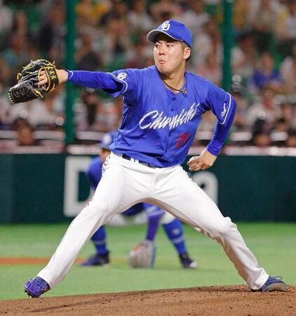 　ソフトバンク戦に先発した金丸