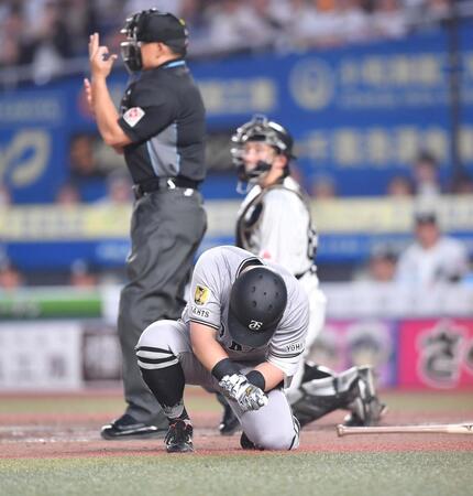 巨人・浅野が右手首付近に死球　もん絶に場内騒然も出場続行