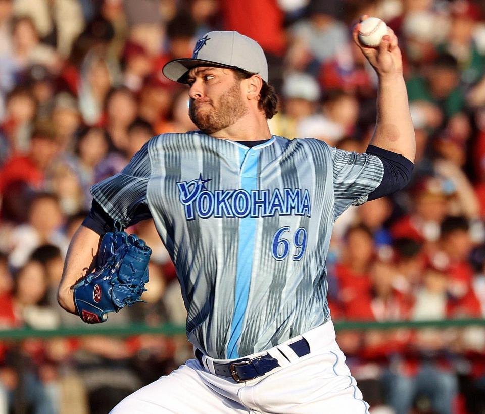 　楽天戦に先発したケイ