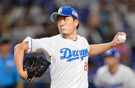 　ロッテ戦に先発した大野