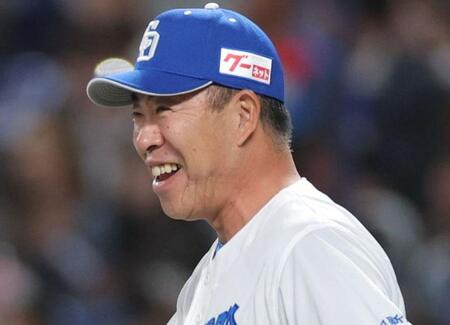 中日　井上監督「今年一番勝負をかけました」九回に代打４人「同点ならベンチに尾田だけ。腹くくってやる」