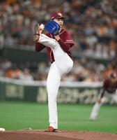 　巨人戦に先発した大内（撮影・堀内翔）