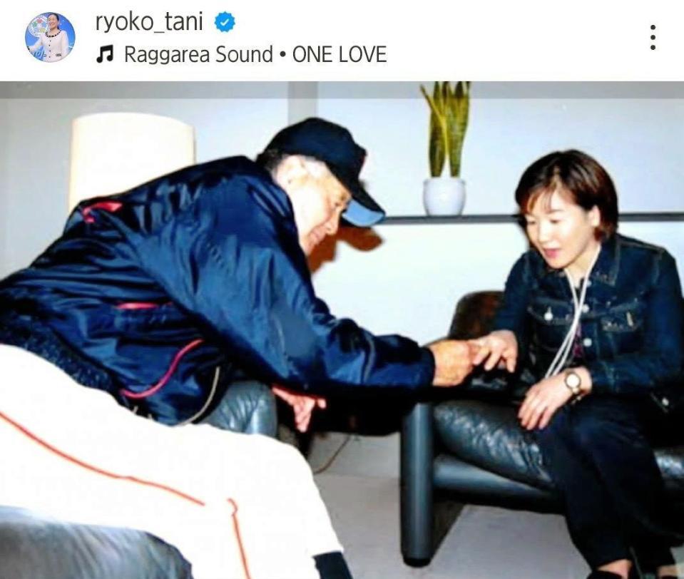 　谷亮子さんのインスタグラム（ｒｙｏｋｏ＿ｔａｎｉ）より 