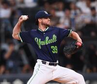 先発するランバート（撮影・中島達哉）