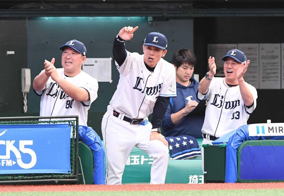　西武監督時代の松井稼頭央氏＝２０２４年５月