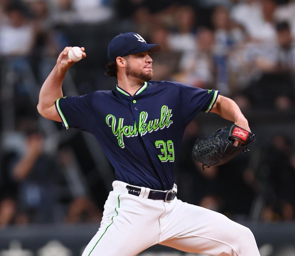 先発するランバート（撮影・中島達哉）