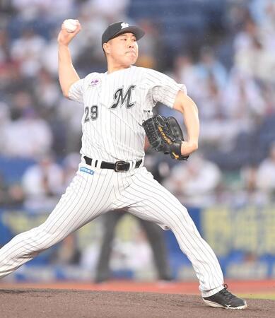 　力投する西野（撮影・開出牧）