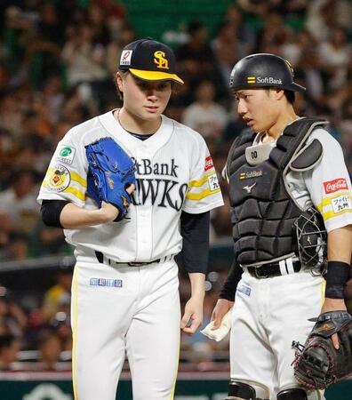 　２回途中で降板する前田純