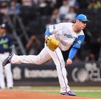 　ヤクルト戦に先発する加藤（撮影・中島達哉）